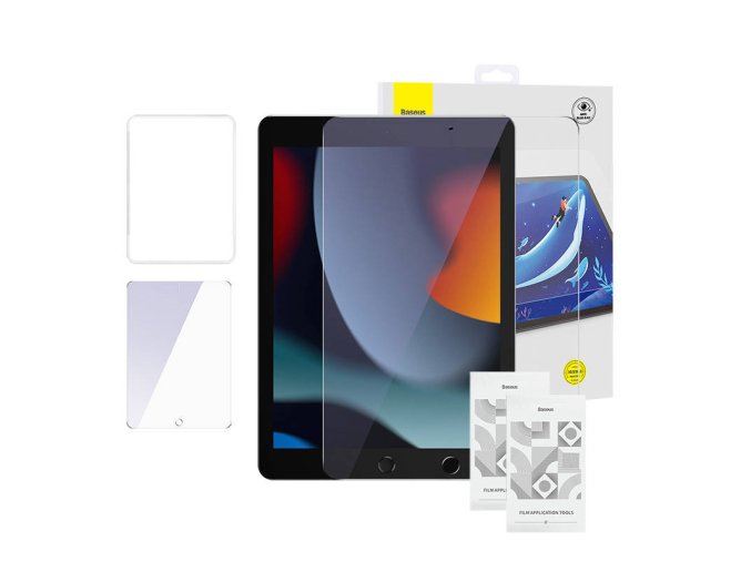 Tvrzené sklo Baseus Crystal 0,3 mm pro iPad Pro/Air3 10,5" / iPad 7/8/9 10,2" (2 ks)