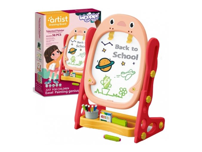 WOOPIE 50759 Tablica dwustronna magnetyczna kreślarska
