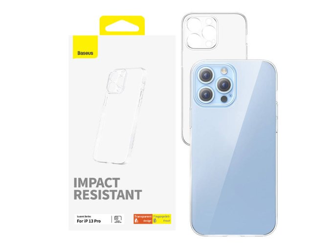 Pouzdro na telefon pro iP 13 PRO Baseus OS-Lucent Series (čiré)