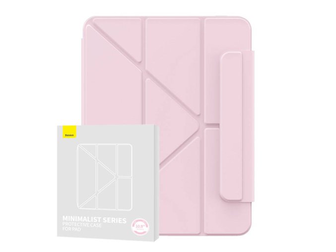 Magnetické pouzdro Baseus Minimalist pro Pad 10 10,9″ (baby pink)