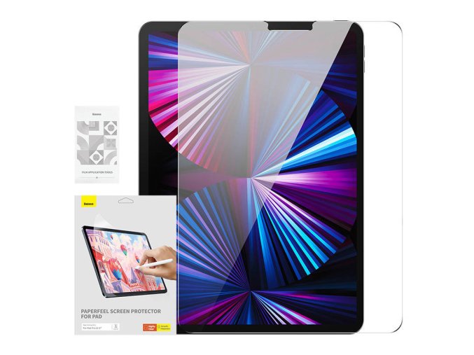 Baseus Paperfeel fólie pro Pad Pro (2018/2020/2021/2022) 12,9″, čirá