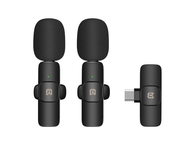 Bezdrátový mikrofon Puluz PU3151B Lavalier typ C