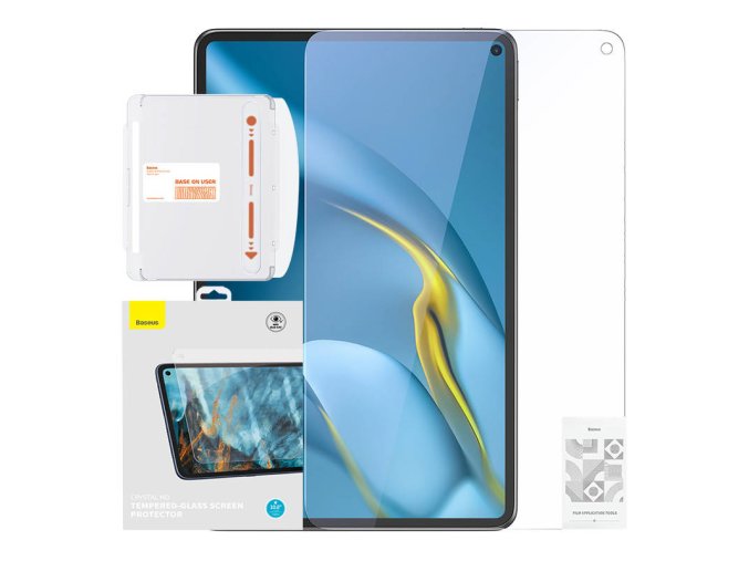 Baseus Crystal Tvrzené sklo 0,3 mm pro tablet Huawei MatePad/MatePad Pro 10,8"