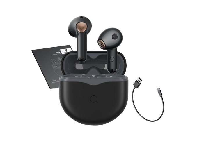 Sluchátka Soundpeats Air 4 (černá)