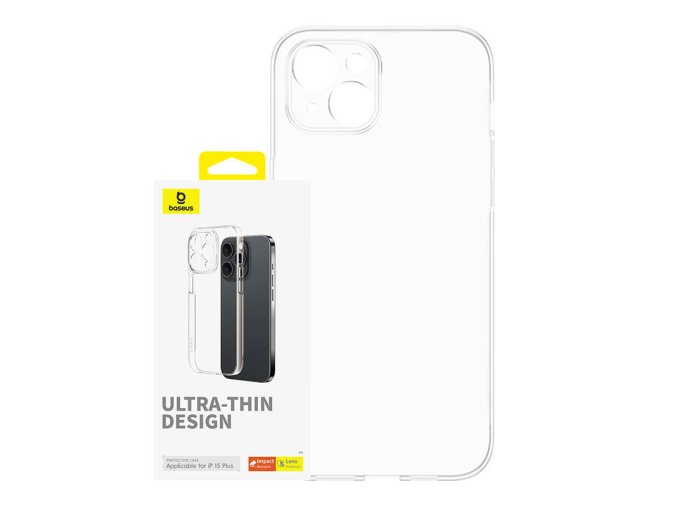 Pouzdro na telefon pro iPhone 15 Plus Baseus OS-Lucent Series (čiré)
