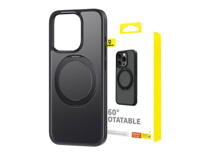 Magnetické pouzdro pro iPhone 15 Plus Baseus CyberLoop Series (černé)