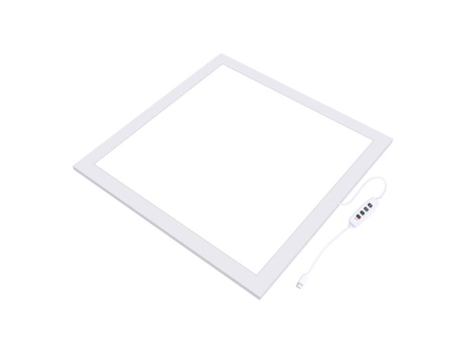 Fotografický světelný panel bez stínu PULUZ 1200LM LED 33,3 cm x 33,3 cm účinná plocha