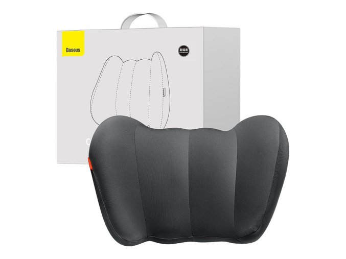 Hedvábný bederní polštář do auta Baseus řady ComfortRide (černý)