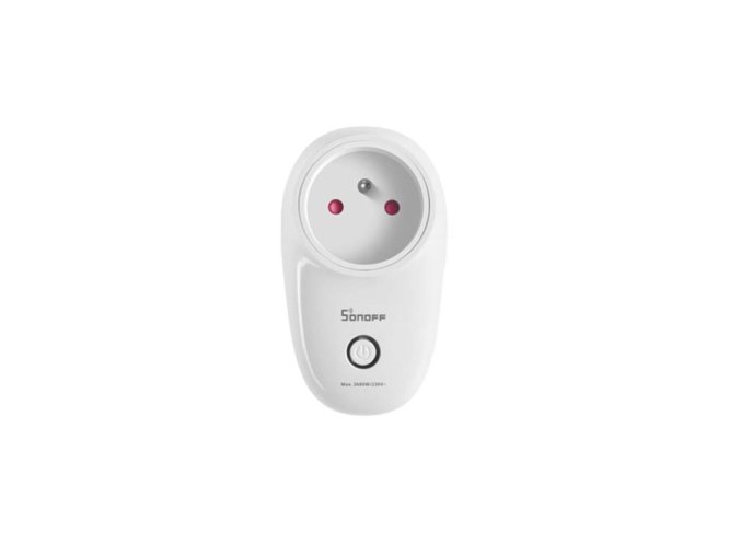 Wi-Fi Smart Plug Sonoff S26R2ZBTPE-FR (Type E)