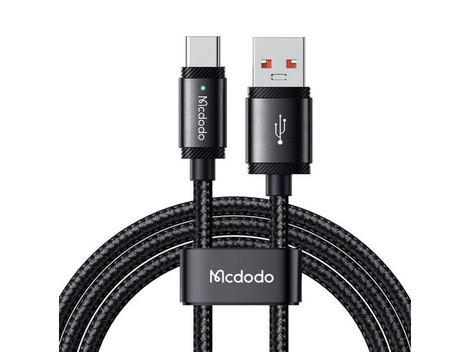 Kabel USB-A na USB-C Mcdodo CA-4730, 120W, 1,5 m (černý)