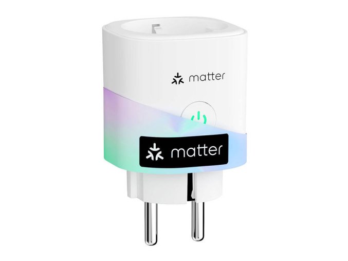 Chytrá zástrčka MEROSS MSS315MA-EU s monitorem spotřeby energie (Matter)