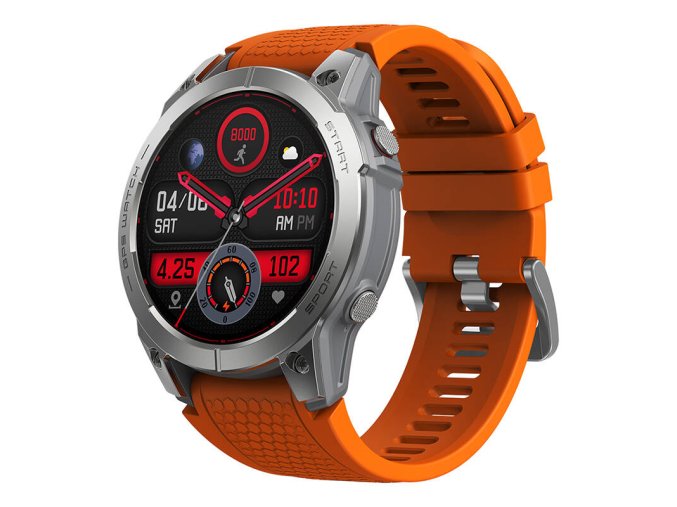 Chytré hodinky Zeblaze Stratos 3 (oranžové)