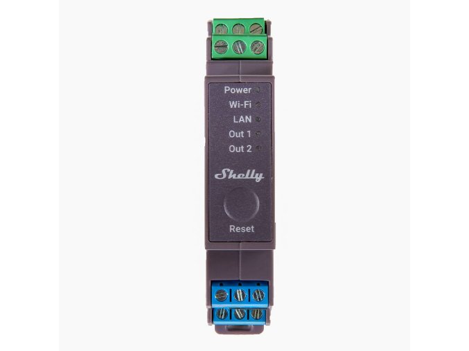 Dual-channel smart relay Shelly Pro 2