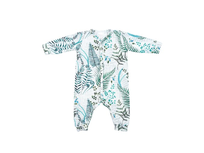 BABY 01343 Dětský župan s dlouhým rukávem Ferns 80/86