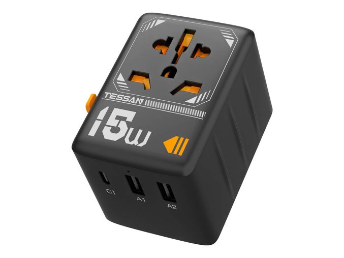 Travel adapter Tessan WTA-01