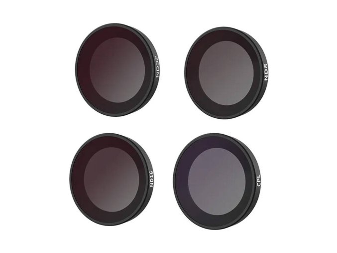 Lens filter Set CPL/ND8/ND16/ND32 Telesin for Insta360 GO3