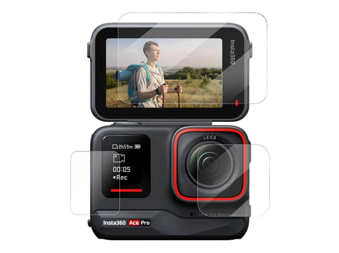 Tempered glass film TELESIN for Insta360 Ace Pro