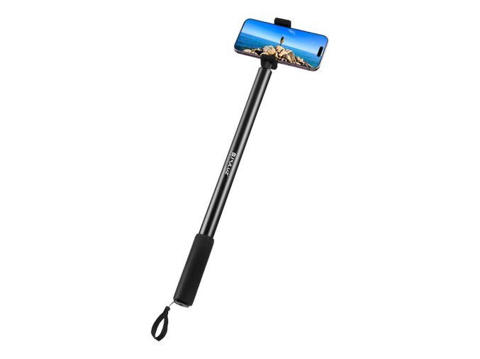 Metal selfie stick 2 m PULUZ for Insta360 One RS/X2/X3 (black)