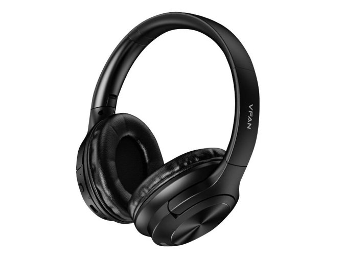 Wireless headphones Vipfan BE04 ANC (black)