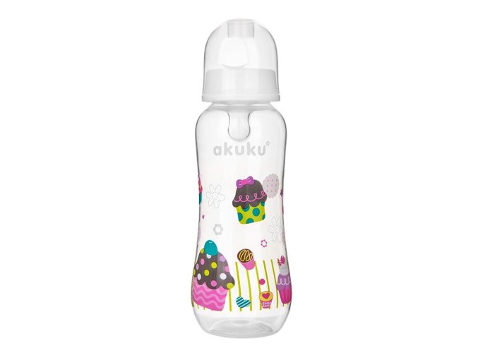 AKUKU A0005 250 ml profilovaná zdobená láhev