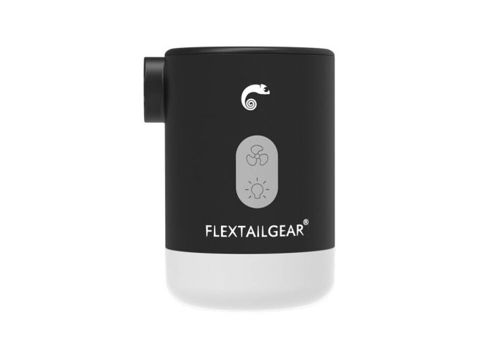 Přenosná vzduchová pumpa 4 v 1 Flextail Max Pump2 PRO (černá)