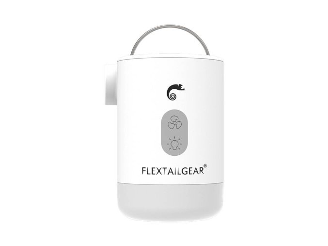 Přenosná vzduchová pumpa 4 v 1 Flextail Max Pump2 PRO (bílá)