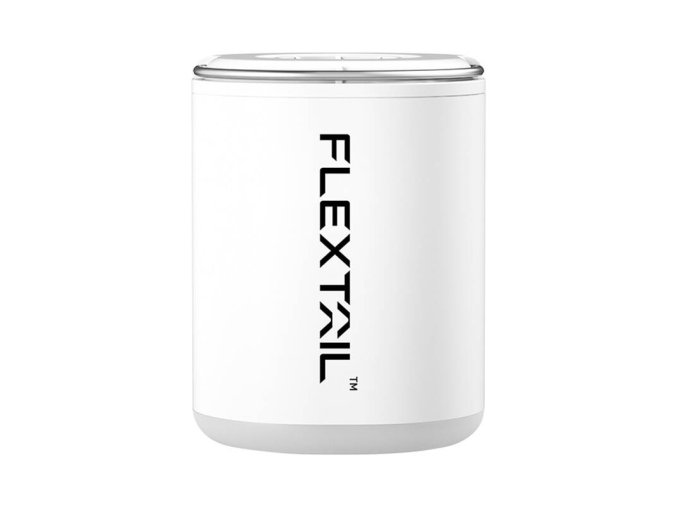 Přenosná vzduchová pumpa 3 v 1 Flextail Tiny Pump 2X (bílá)