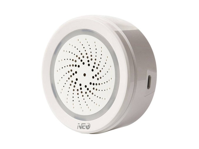 Smart Alarm Siren ZigBee NEO NAS-AB02W TUYA 100dB
