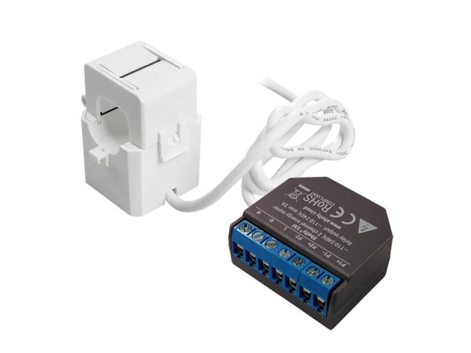 Set Shelly EM + 50A transformer (energy measurement)