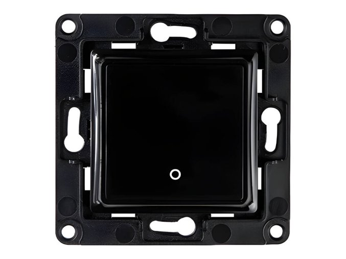Shelly wall switch 1 button (black)