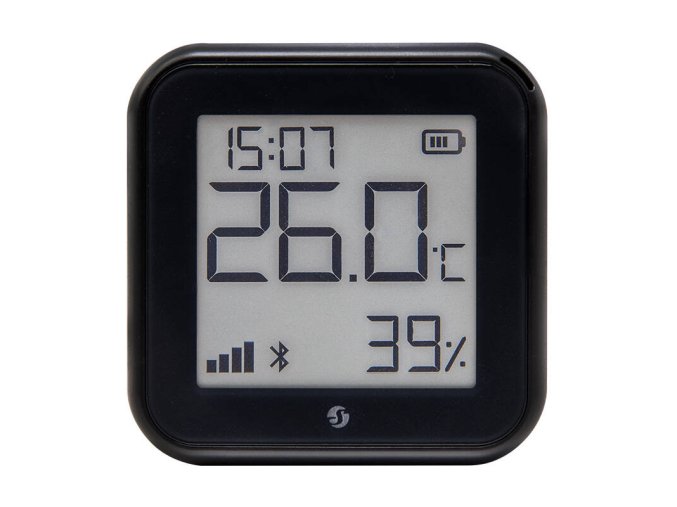 Temperature and humidity sensor WIFI Shelly H&T gen3 (black)