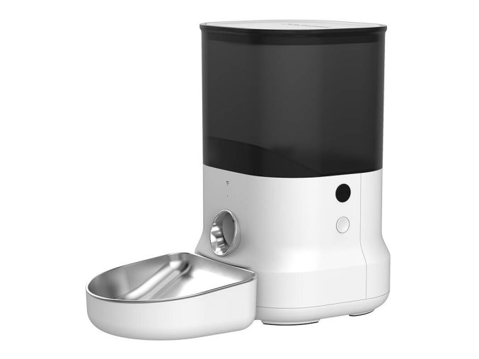 Automatic Pet Feeder with plastic bowl Dogness (white)