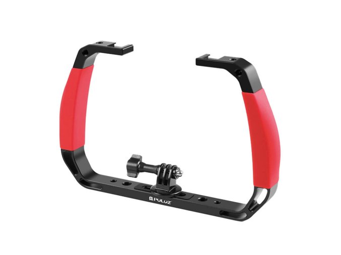 Underwater Diving Rig PULUZ for Action Cameras (Red)
