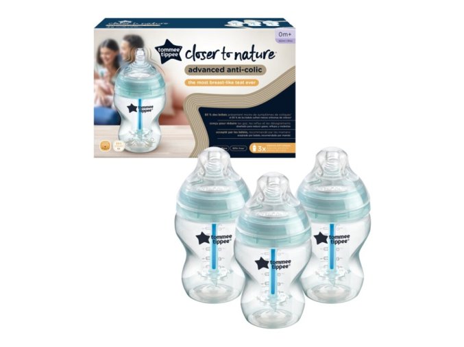TOMMEE TIPPEE TTP422746 Butelka plastikowa 260 ml 3pak