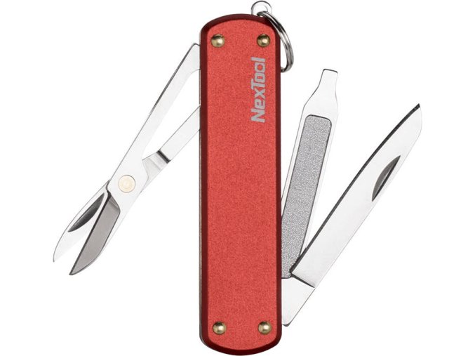 Multifunctional mini pocket knife Nextool NE0142 ( red )