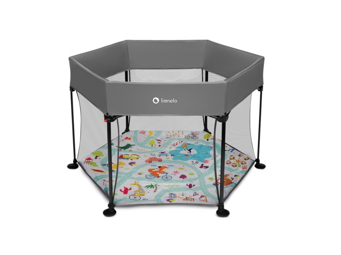 LIONELO Kojec Roel Grey Multicolor