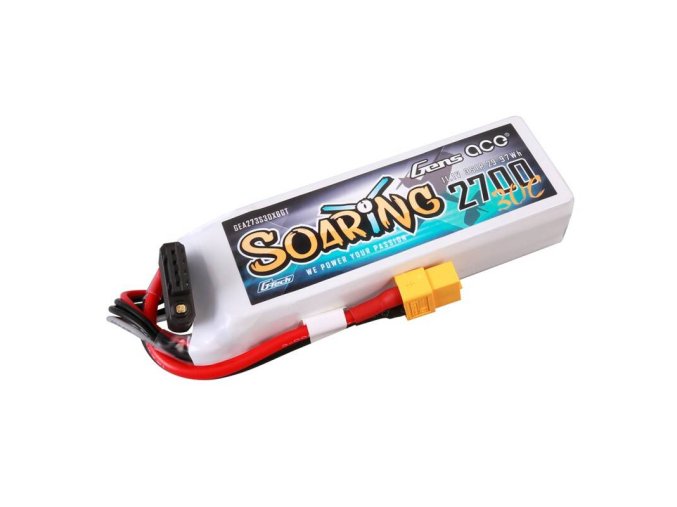 Gens ace G-Tech Soaring 2700mAh 11.1V 30C 3S1P LiPo Battery