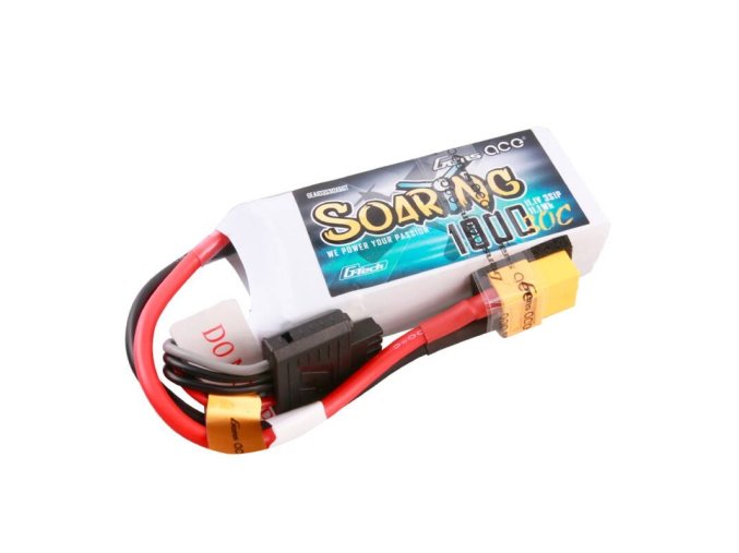 Gens ace G-Tech Soaring 1000mAh 11.1V 30C 3S1P Lipo Battery