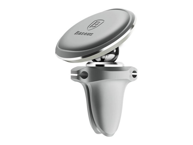 Gravity car mount for air vent Baseus (silver)