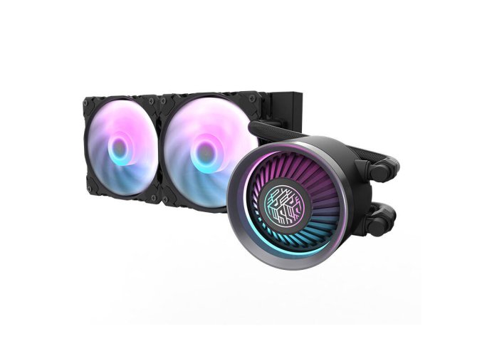 Darkflash DN 240 CPU liquid cooling (black)
