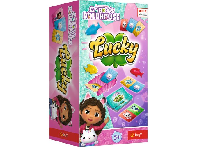 TREFL 02592 Gra Lucky Koci Domek Gabi