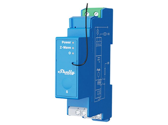 1-channel DIN-rail relay Shelly Qubino Pro 1