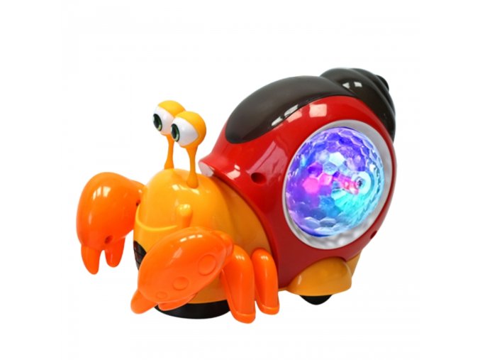 WOOPIE 49775 Pełzający Krab  projektor pomarańczowy