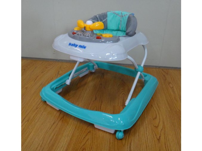 BABY MIX OSK-J-888E Walking mint-grey play panel 39122
