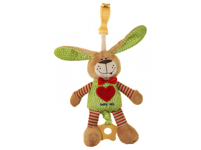 BABY MIX STK-16395 Plyšový hudební box Zajíc 44882
