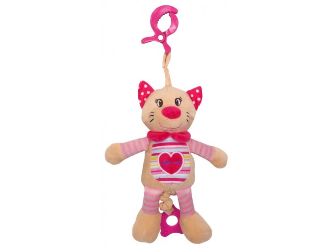 BABY MIX STK-17516C Plyšová hrací skříňka Kitten 44883