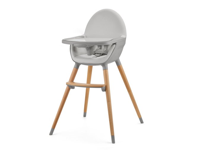 KINDERKRAFT Krzesełko do karmienia FINI 2 grey