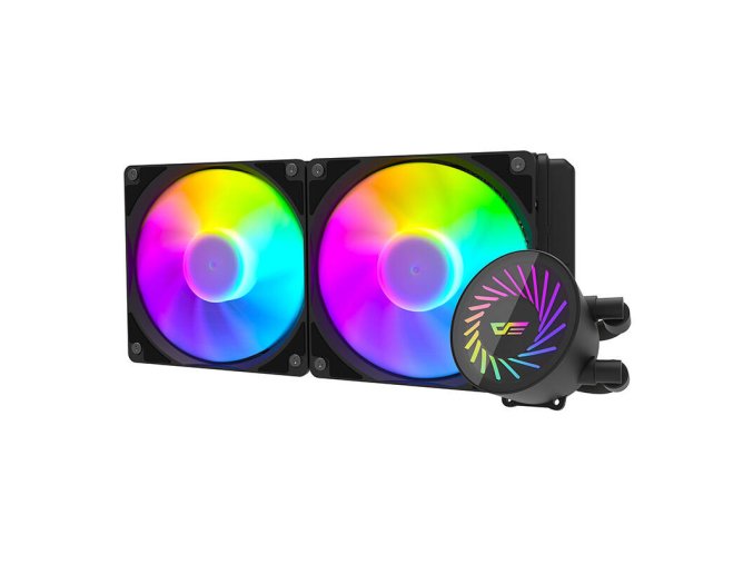 Darkflash DCS240 CPU liquid cooling (black)