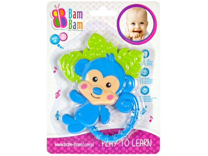 BAM BAM 359923 Grzechotka Małpka