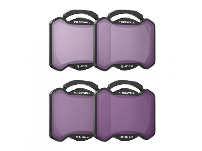 Set of 4 filters ND8,16,32,64 Freewell for DJI Avata 2